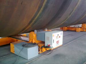 China Steel Pipe Conventional Welding Rotator , Fit Up Rotator Movable wholesale