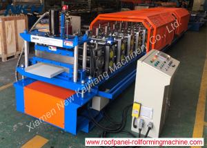 China Klik Roofing Standing Seam Roll Forming Machine With Fasten Clip 12 Months Warranty wholesale