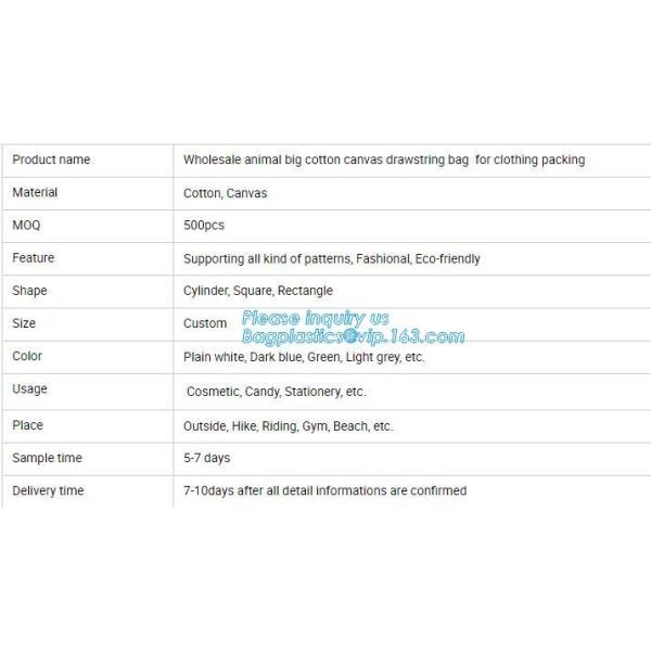 wholesale prices for canvas bag with rope handles for accessaries collections, hanging bags,Rational Construction Gracef