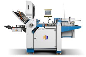 China Automatic Paper Folding Machine Width 480mm Industrial Leaflet Folder 380V wholesale