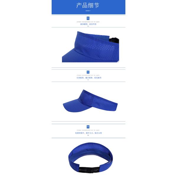 Classic Medium Quick Dry No Top Baseball Hats Custom Sports Accessories