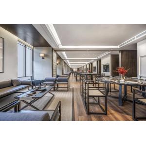 China Modern Banquette Booth Style Dining Set / Restaurant Table Chair Sets wholesale