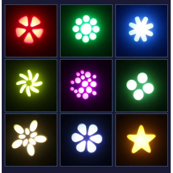 3- Stage Moving Head Light DMX 512 Controller 295 9R 10R 15R RGBW LED Light Source for KTV Bar Party Stage Effect Lights