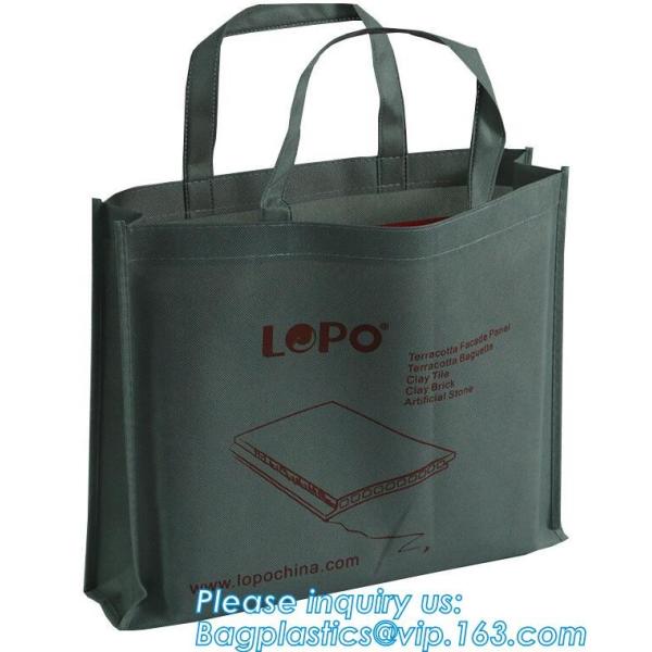 Customized Printed eco qualified Promotional Non Woven Bag, Wholesale Cheap Price Custom Printed Fabric Reusable Shoppin