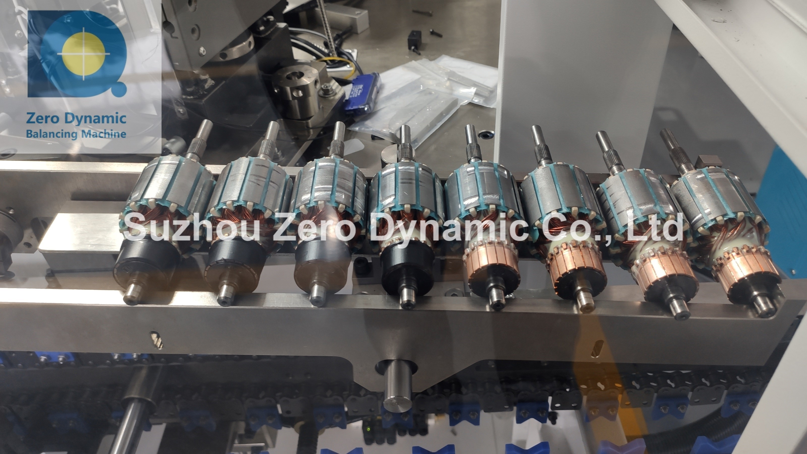 Five Station Universal Motor Rotor Automatic Balancing Machine