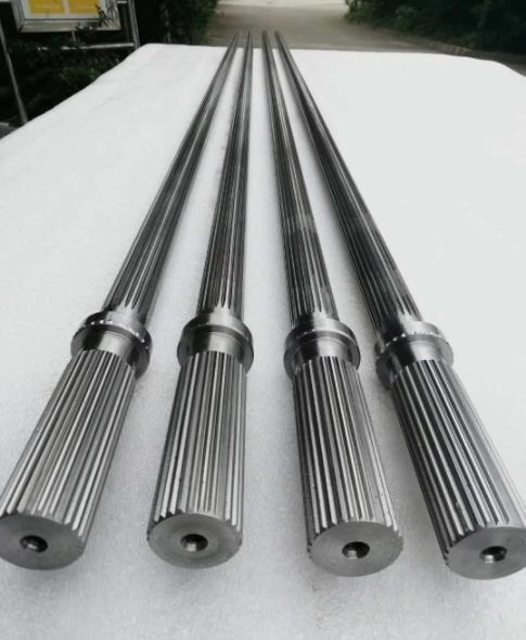 80/156 Twin Bimetallic Conical Screw And Barrel Twin Screw Extruder Parts