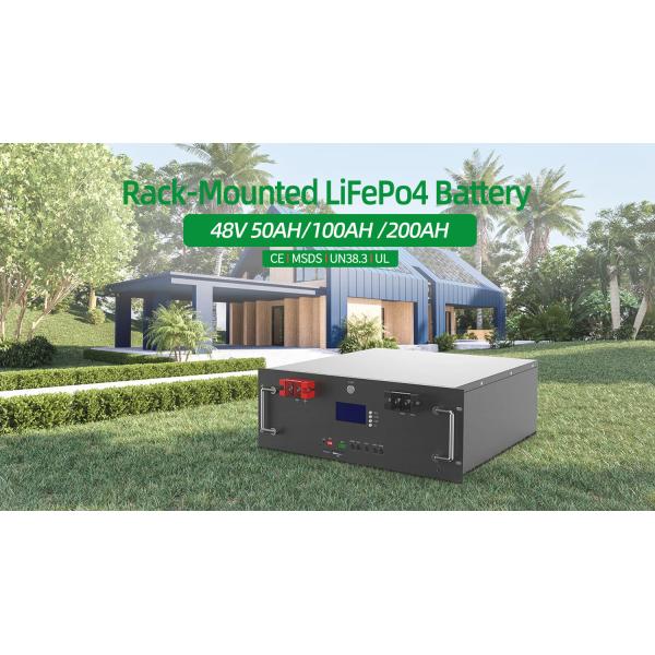 Customization Intelligent Monitoring Energy Storage Lithium Battery With Bms A-grade 48v 200ah 100ah 5kw 10kw Lifepo4 Battery