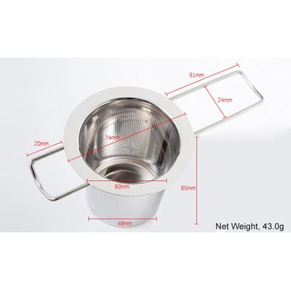 Tea Filtering Wire Mesh Filter Element Customized 304 Stainless Steel Etched Filter Tube