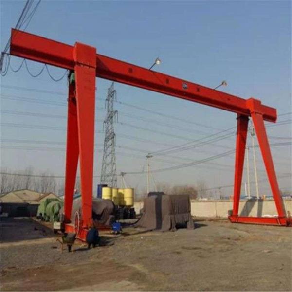 Steel Rail Mounted Gantry Crane 0.8/8m/Min Speed For Heavy Duty Industrial Use