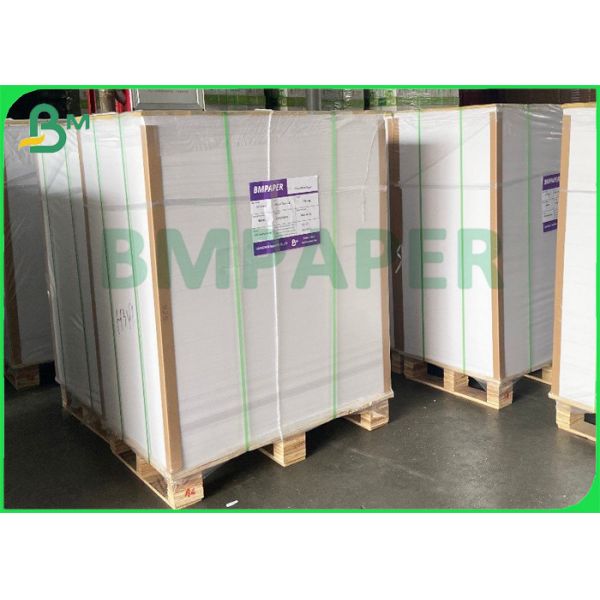 China White Gloss C2S Art Paper 80lb Coated Cover Paper Printing wholesale