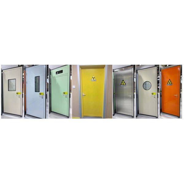 Galvanized Steel X Ray Room Radiation Protection Door 0.9m X 2.1m