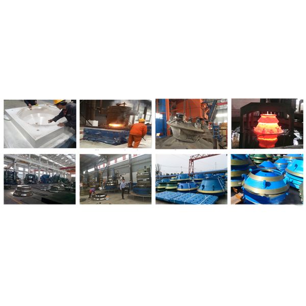 Smooth Surface Cone Crusher Spare Parts Mn18cr2 Concave And Mantle