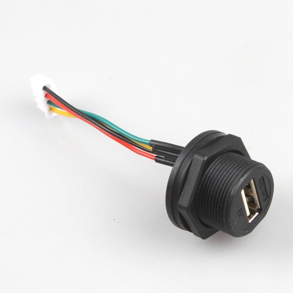 Waterproof XH2.54 4P USB Front Cable Wire Harness Manufacturing 2.54mm Pitch