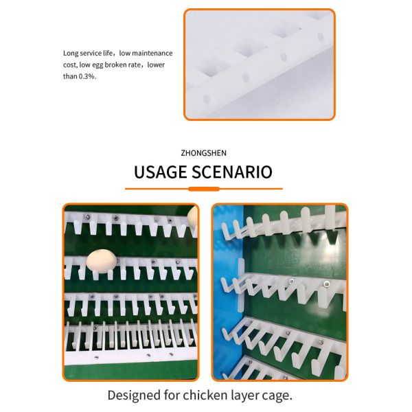 24.8CM Egg Collection Finger For Egg Collection System Spare Parts