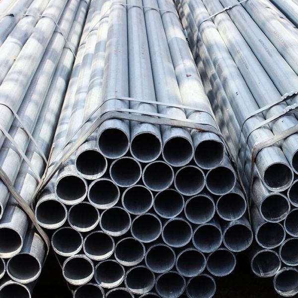 Zinc Coated Galvanized Pipe Tube Hot Dipped Q235 Q345 Q195 Material
