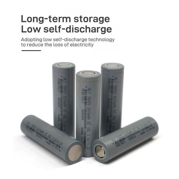 Deep Cycle ebike 18650 cells High Power 3.6V Rechargeable Flashlight Batteries