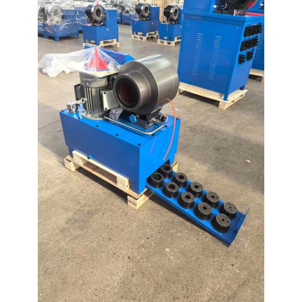 PLC Control System 2 Inch 10 Dies DX68 Hose Crimping Machine Hose Crimper