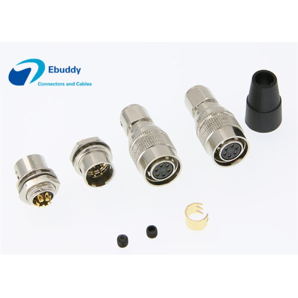 6pin female plug CCD camera power supply cable connector HR10A-7P-6S