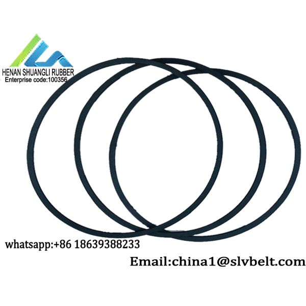 Industrial 3V Type Rubber Belt Adjustable Classical Wrapped Top Width 9.5mm