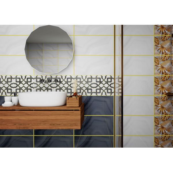 300x600mm Gray Firebrick Clay Wall Tiles for Hotel Design