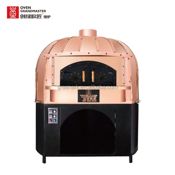 Round Wood Fired Pizza Oven 1500kg with Lava Rock Base