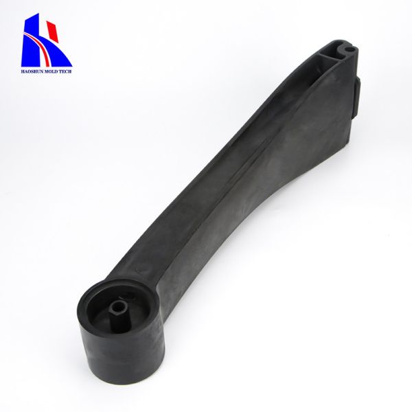 Custom ABS PP PC Structural Foam Injection Moulding In Black Color ISO9001
