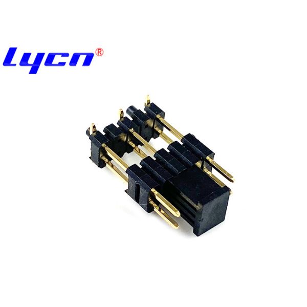 Automotive 2.54mm SMT Header Connector Cover Hat Tripe Plastic Layers