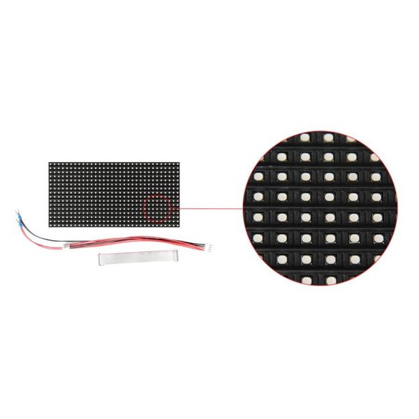 Mobile Trailer Mounted LED Screen Car Advertising Video LED Display 8mm Pixel Pitch