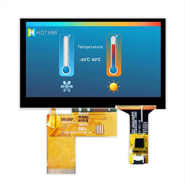 800x480 4.3 Inch TFT LCD Display Module Capacitive Touch Screen