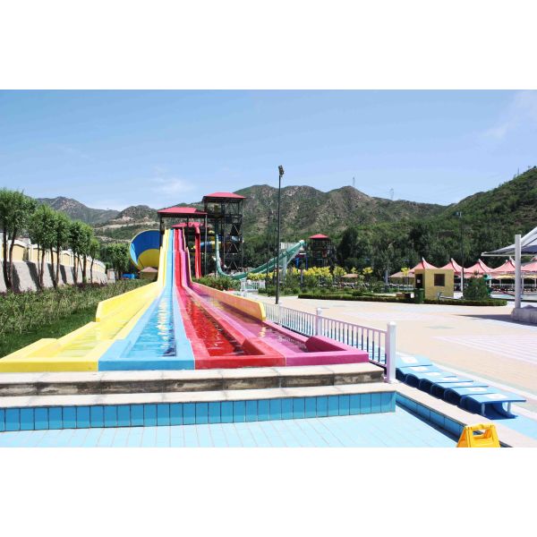 General Water Park Item Custom Water Slide , High Speed Adult Plastic Water Slide for Water Park