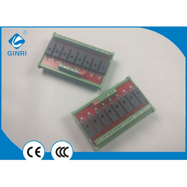 220V Output Control Board 8 Channel Relay Module High Low Trigger 10A SPDT DPDT