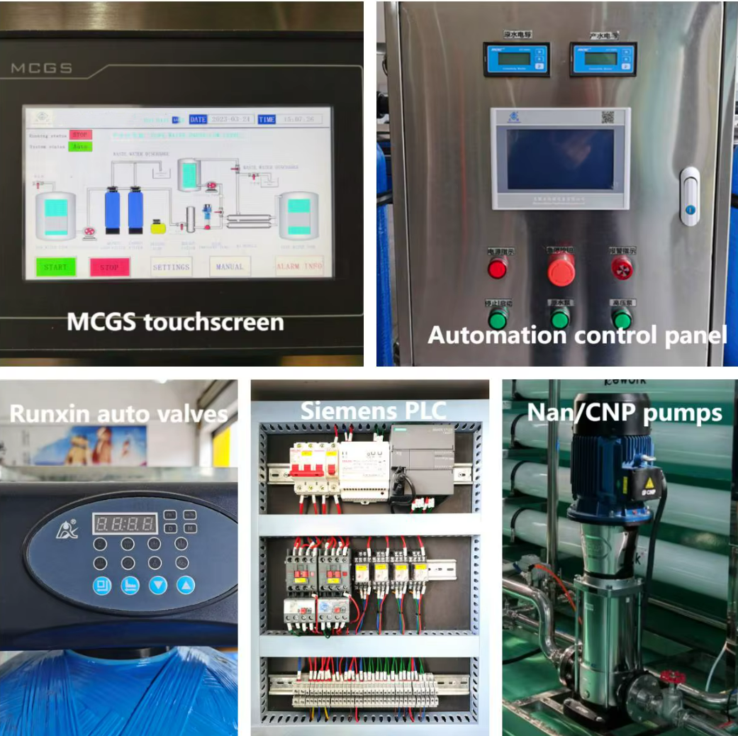 50T/Day Contanerized Seawater Desalination Equipment With Reverse Osmosis Technology