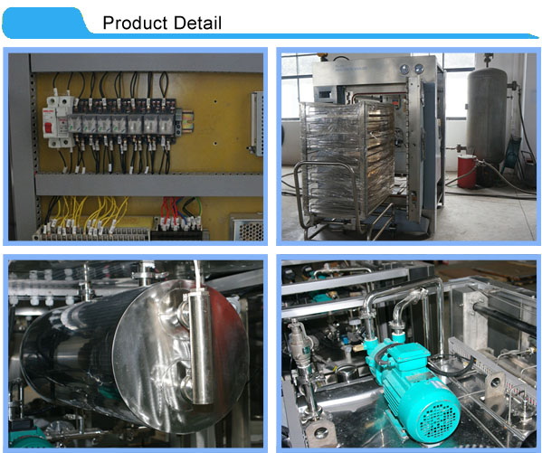 Built in Steam Generator Autoclave Steam Sterilizer With Steam Traps and Diaphragm Valve