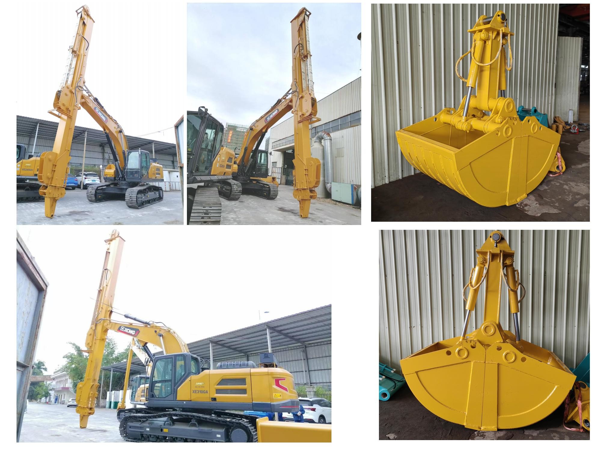 China Telescopic Excavator BS900E Wire Rope With Welding Customized Attachments wholesale