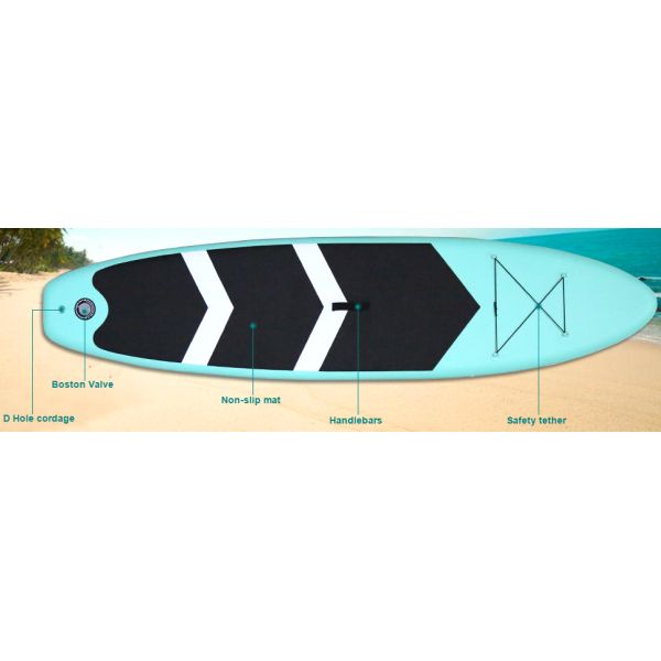 Custom Inflatable Stand Up Rowing Paddle Board Touring SUP Racing