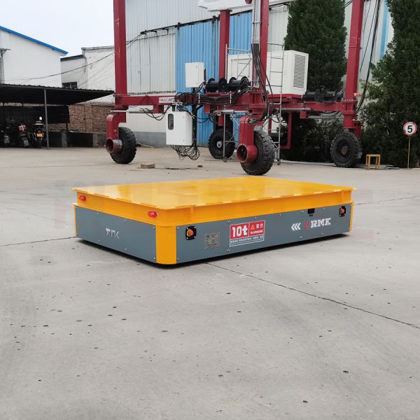Industrial 10T Material Transfer Cart Flexible Wireless Remote Control