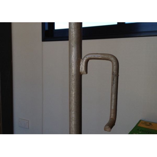 CE Galvanized Metal Crowd Control Barriers 1100X2200mm For Pedestrian