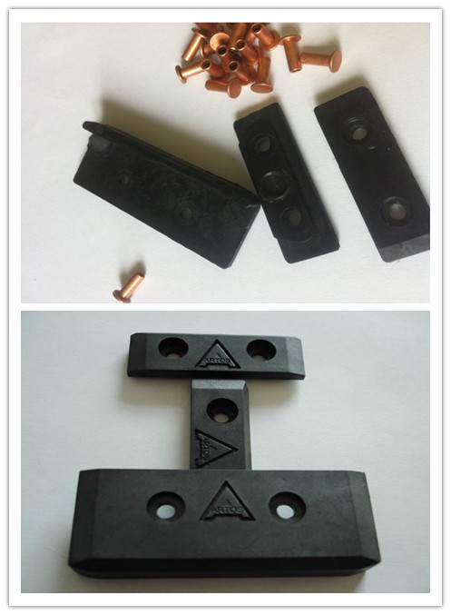 China Black Mercerizing Carbon Fiber Slider Stenter Machine Sliding Block wholesale