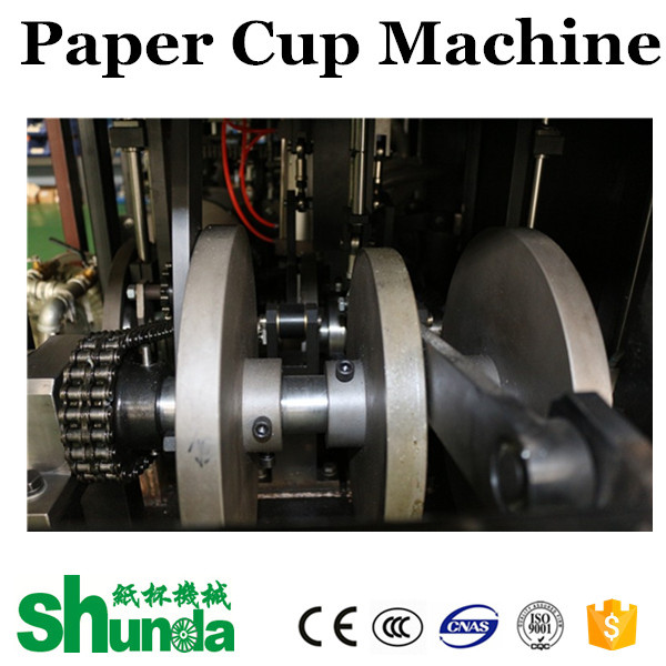 Coffee Tea Disposable Cup Thermoforming Machine High Speed Paper Cup Making Machine