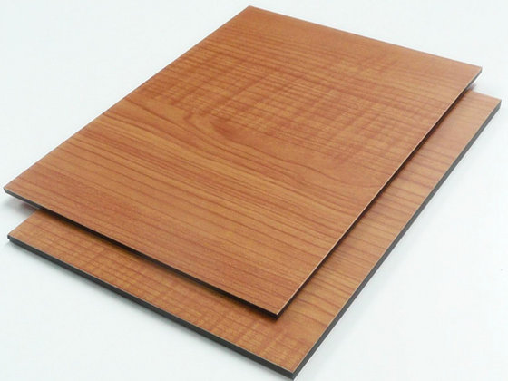wooden color aluminum composite panel/Alucobond PE core