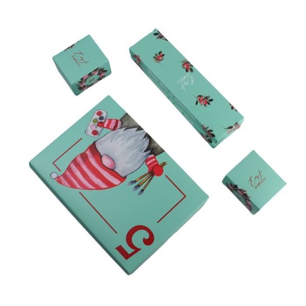 custom Blind Box For Cosemtics personalized paper box for Christmas advent calendar box