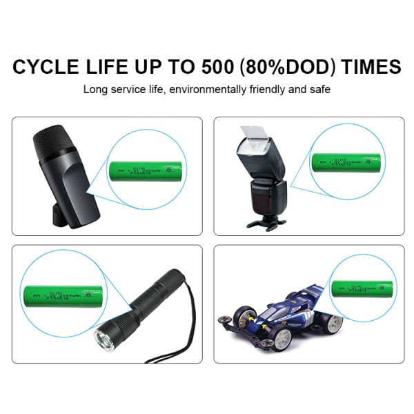 1.2v 2000mah Aa Nickel Rechargeable Battery NiMH Lithium Battery