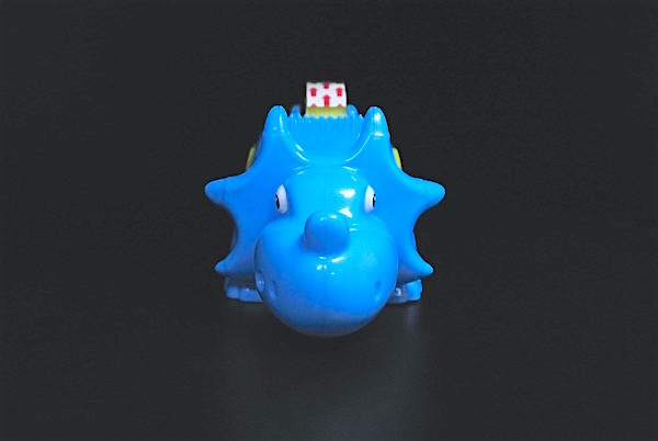 Blue Stationery Plastic Toy Figures With Transparent Tape 11*6.5*5.5cm