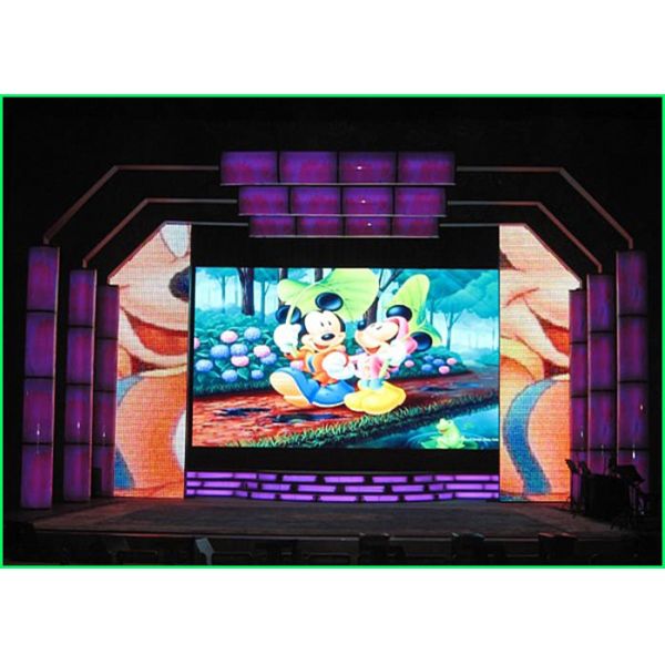 Black Chip Indoor LED Displays for Stage Performance 100000 Hours