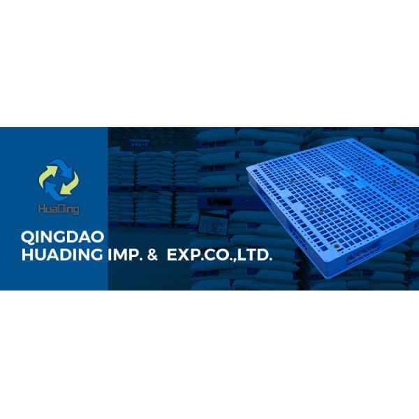 MY TEST 1210A HDPE storage euro plastic pallet Double faced stackable plastic pallets