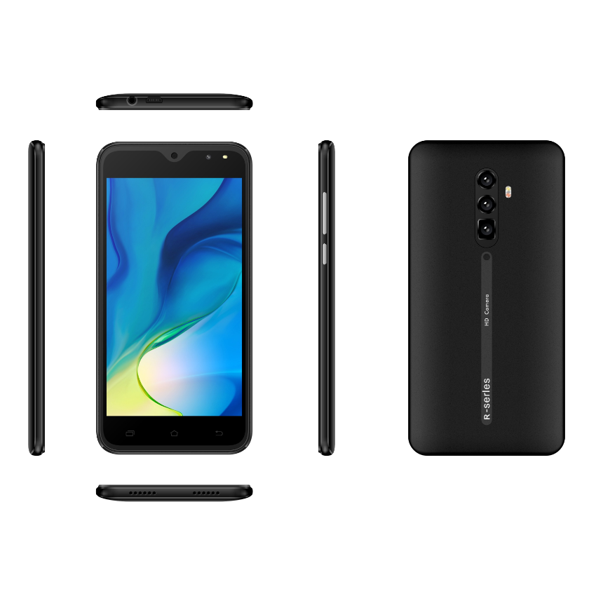 5 Inch LCD Display Fingerprint Mobile Phones Dual SIM Unlocked Android Phones