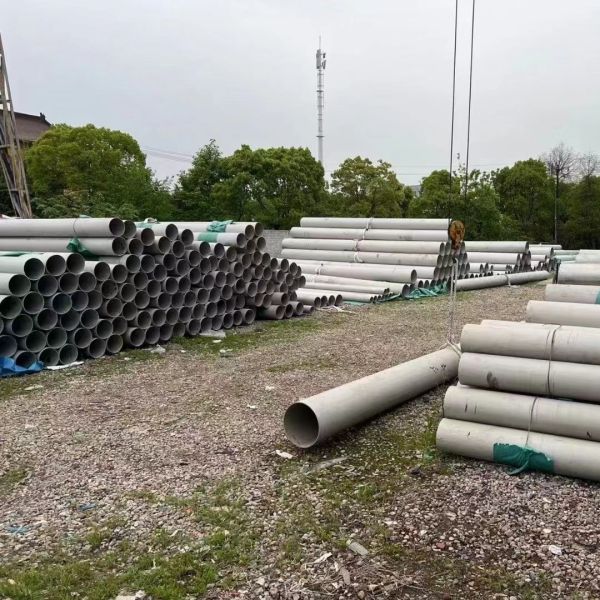 Hot Rolled Stainless Steel Hollow Pipe 904L / UNS NO8904 Diameter 10 - 406mm