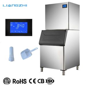 China 108KG Per Day LZ-600 Stainless Steel Snowflake Ice Machine Durable For Fish Market wholesale