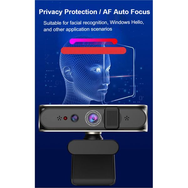 K50P Viewing Angle ≤80° Face Recognition External Camera for Live Body Detection and ID Comparison Industrial Camera