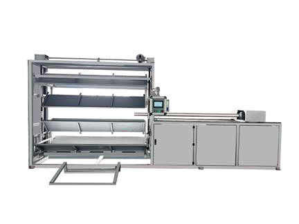 China Cubic And Cylinder Foam Block Boring Machine Automatically Middle Hole Puching Perforated Auto Feeding wholesale